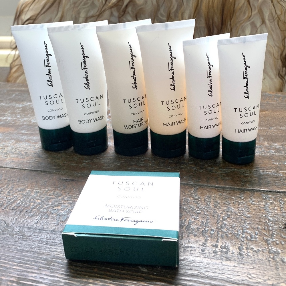 SALVATORE FERRAGAMO Tuscan Soul 7pcs set - Waldorf Astoria